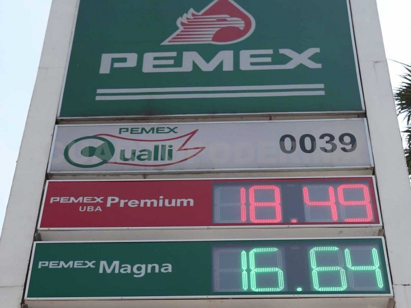 Precio de gasolina varió mínimamente en 2019