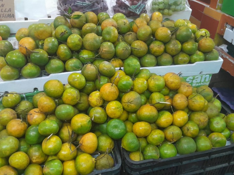 Precio de la mandarina se dispara en Veracruz por alta demanda