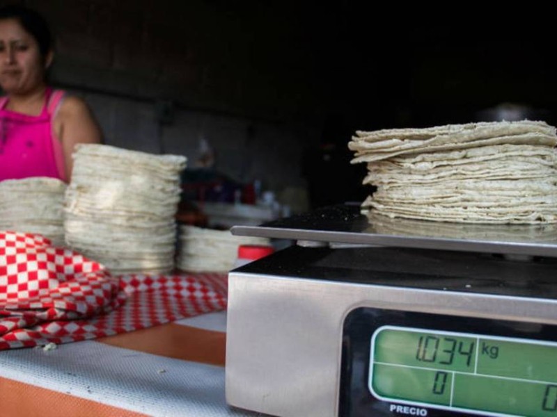 Precio de la tortilla en Jalisco sigue incrementando