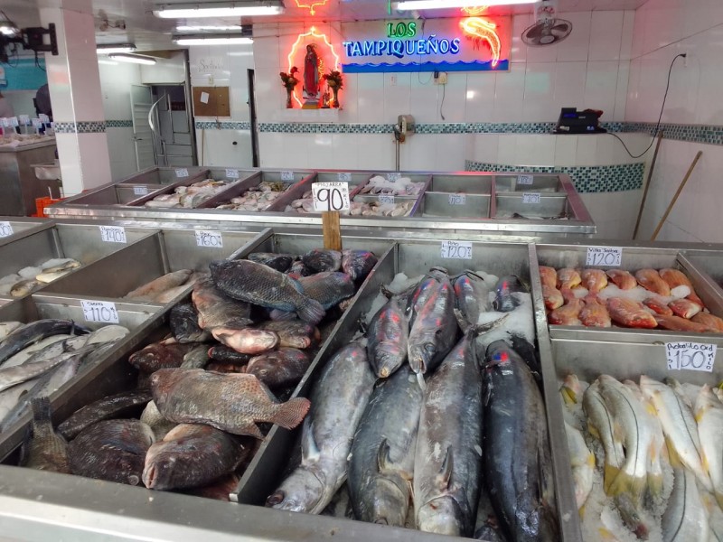 Precio de pescados y mariscos se mantiene en Veracruz