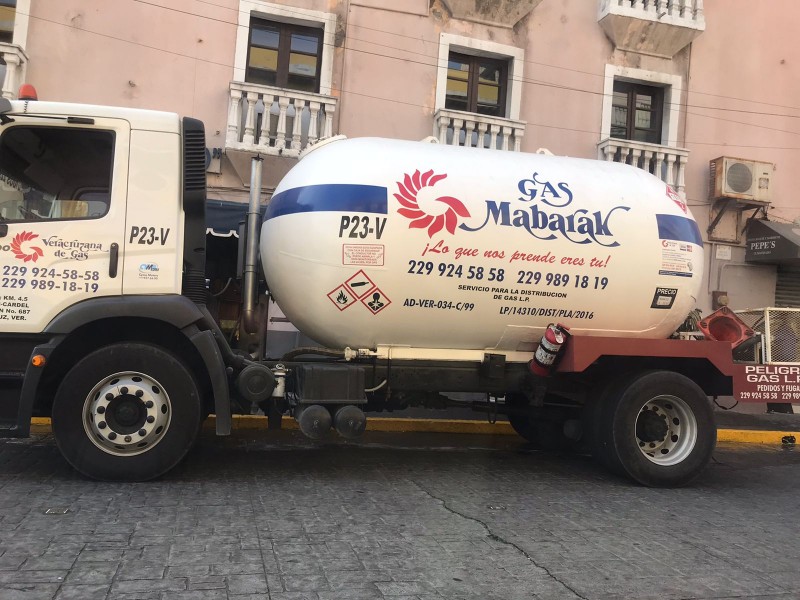 Precio del tanque de gas de 20 y 30 kilogramos