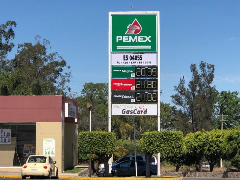 Precios de gasolina fluctúan luego del desabasto