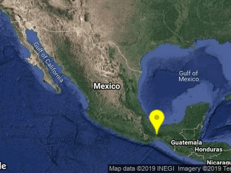 #Preliminar Sismo de 5.3 con epicentro en MatíasRomero