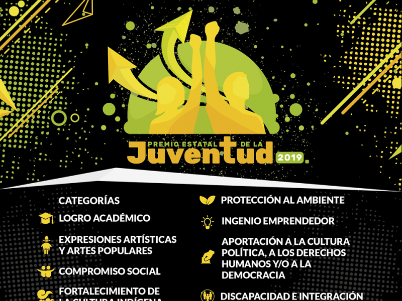 Premio estatal de la juventud, por cerrar convocatoria