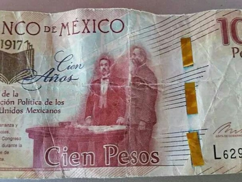 Preocupa a comercio circulación de billetes falsos
