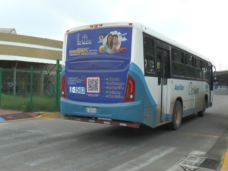 Preocupa disminución de usuarios uso de transporte público y preferencia plataformas