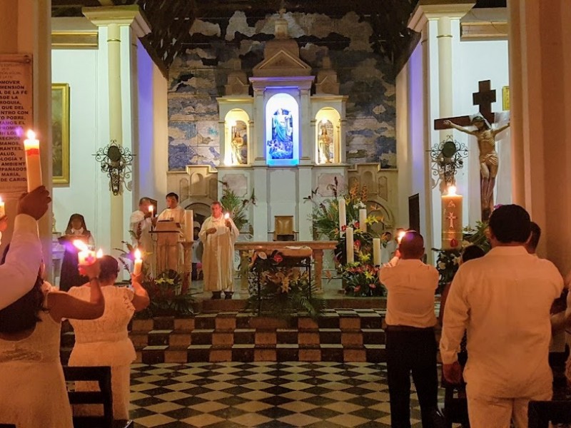 Prepara Catedral de Tuxpan actividades de Semana Santa