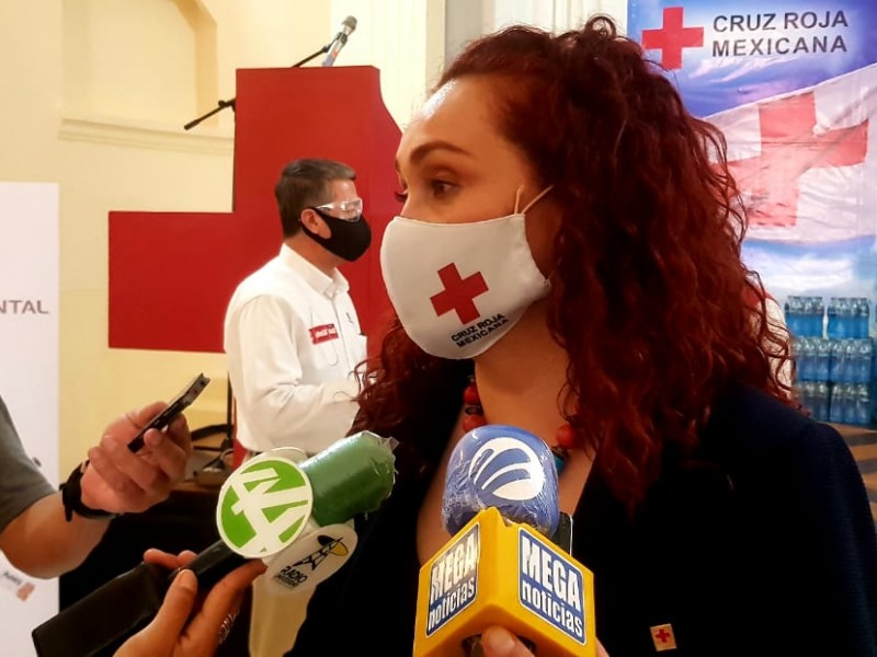 Prepara la Cruz Roja medicamento para tratamiento del Covid-19