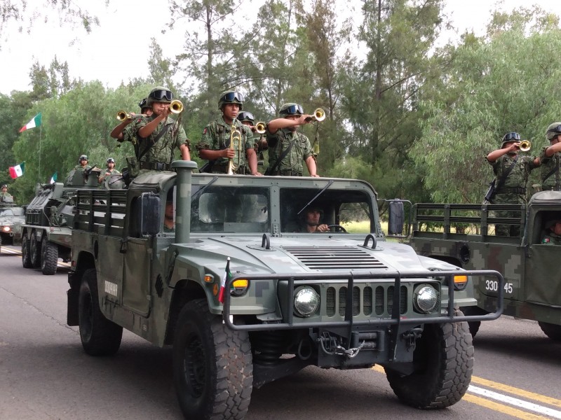 Prepara zona militar desfile del 16 de septiembre