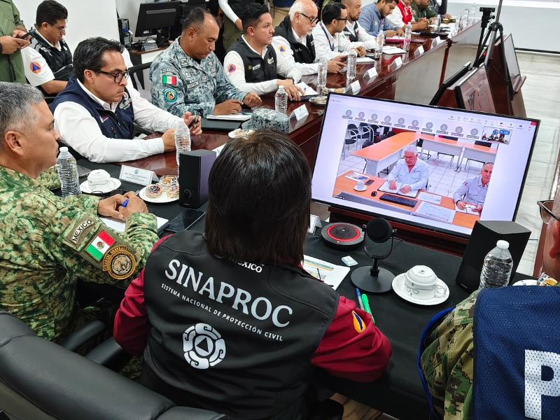 Preparan 6 mil 500 elementos ante Simón en Sinaloa