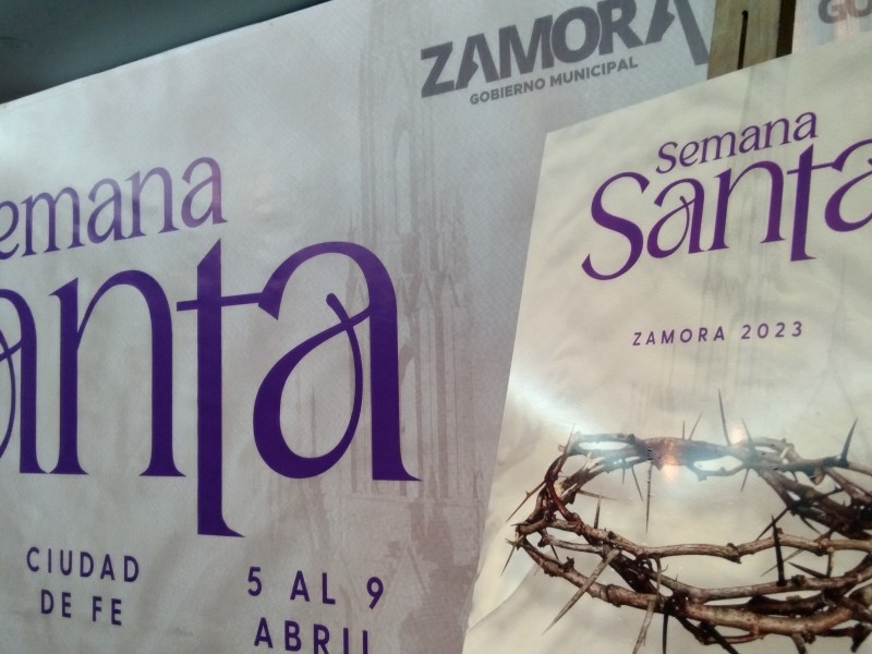 Preparan actividades de semana santa en Zamora