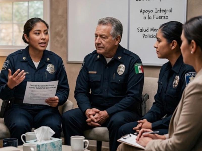 Preparan atención psicológica y psiquiátrica para policías de los 58 municipios