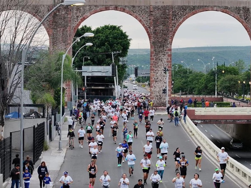 Preparan cierres por Medio Maratón Querétaro