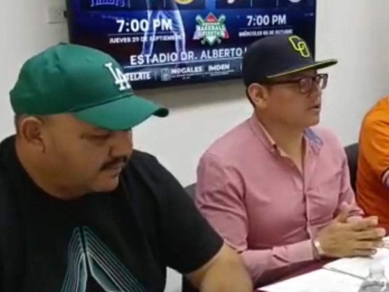 Preparan cuandrangular de béisbol en la frontera