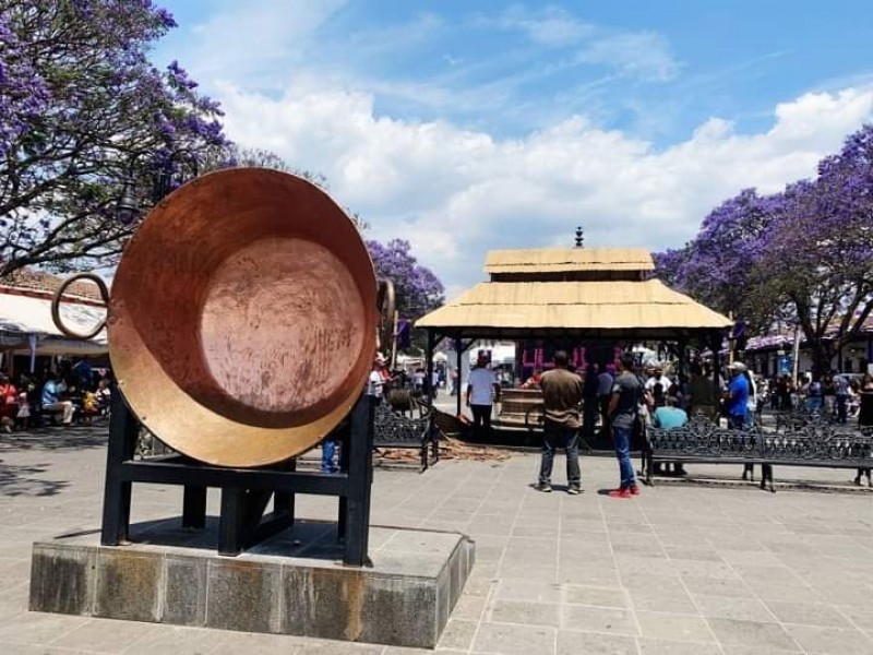 Preparan Feria Nacional del Cobre en Santa Clara del Cobre