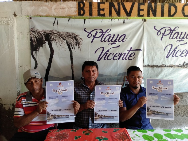 Preparan festival en Playa Vicente