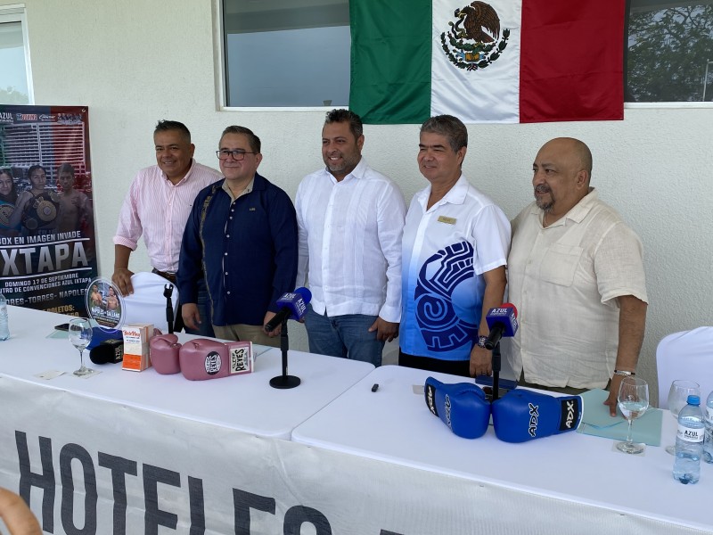 Preparan función de box profesional en Hoteles Azul Ixtapa