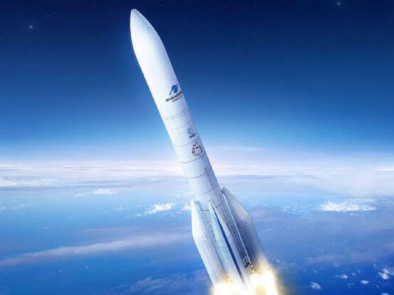 Preparan lanzamiento del cohete Ariane 6