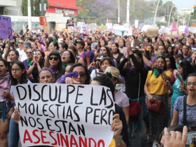 Convocan a marchas feministas por el 8M en Guadalajara | Meganoticias