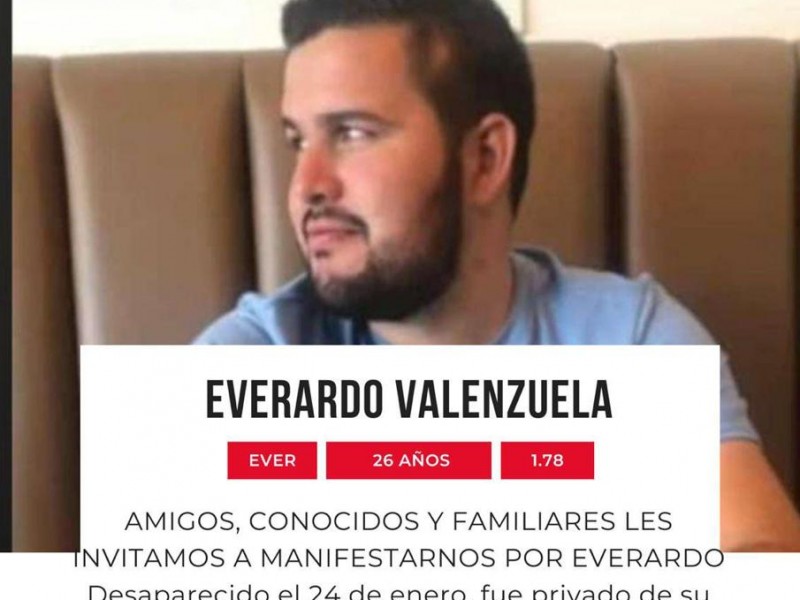 Preparan marcha por Everardo joven desaparecido en Los Mochis