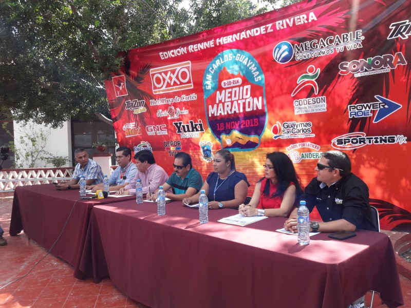 Preparan Medio Maratón San Carlos Guaymas