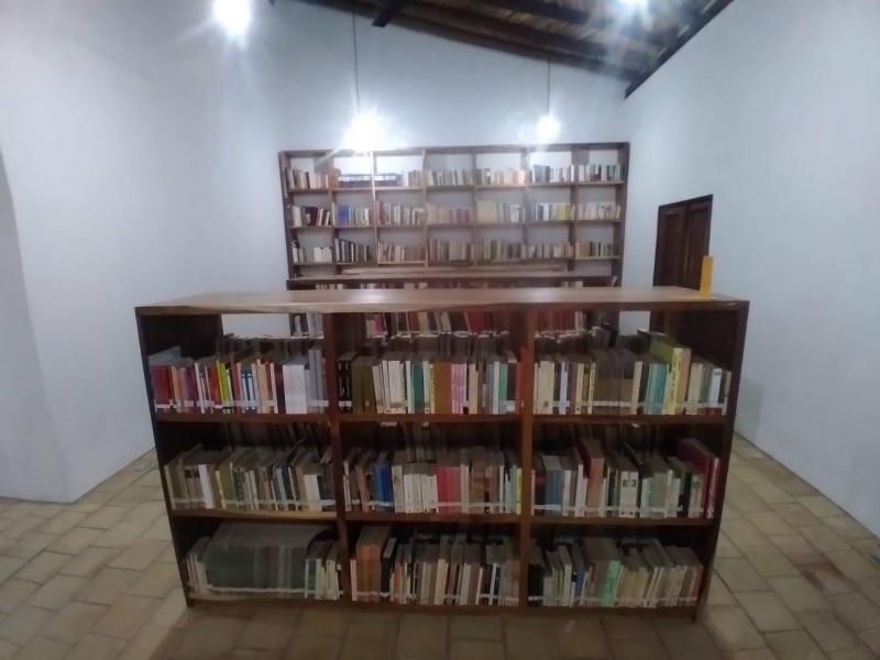 Preparan reapertura de biblioteca Gabriel López Chiñas en Juchitán