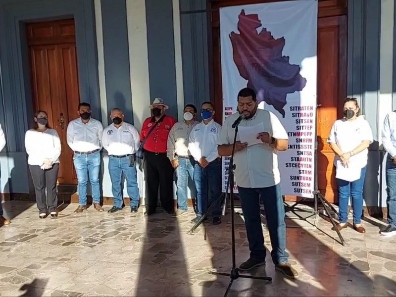 Preparan sindicatos Nayaritas demandas y juicios políticos contra funcionarios