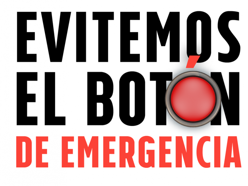 Preparan suspensión de economía y transporte por Botón de Emergencia