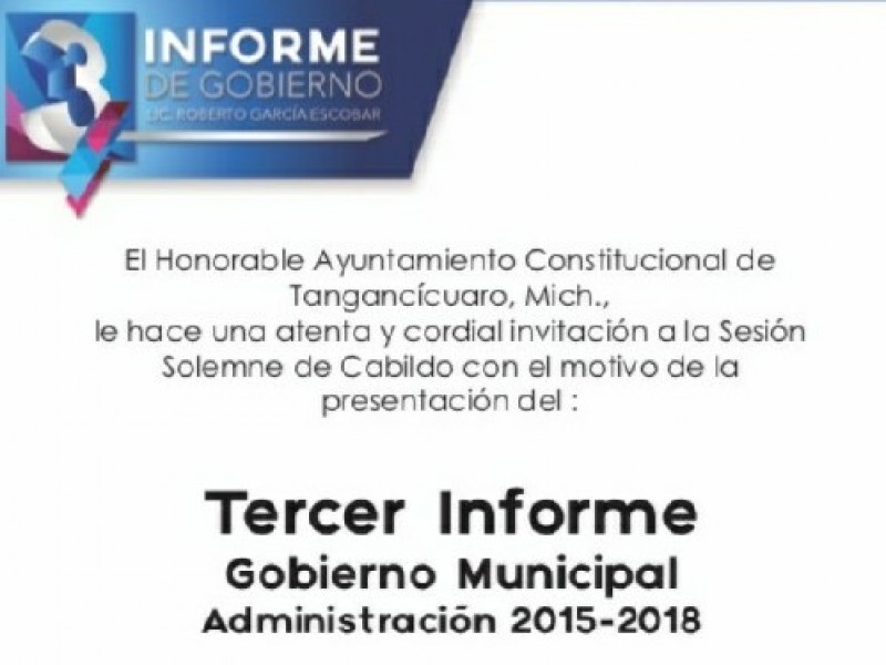 Preparan último informe de gobierno en Tangancícuaro