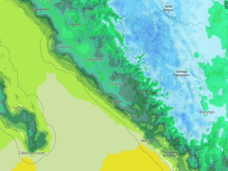 ¡Prepárese! Sinaloa tendrá 4 días de mucho frío