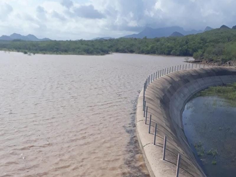 Presa en Punta de Agua a 84% de su capacidad