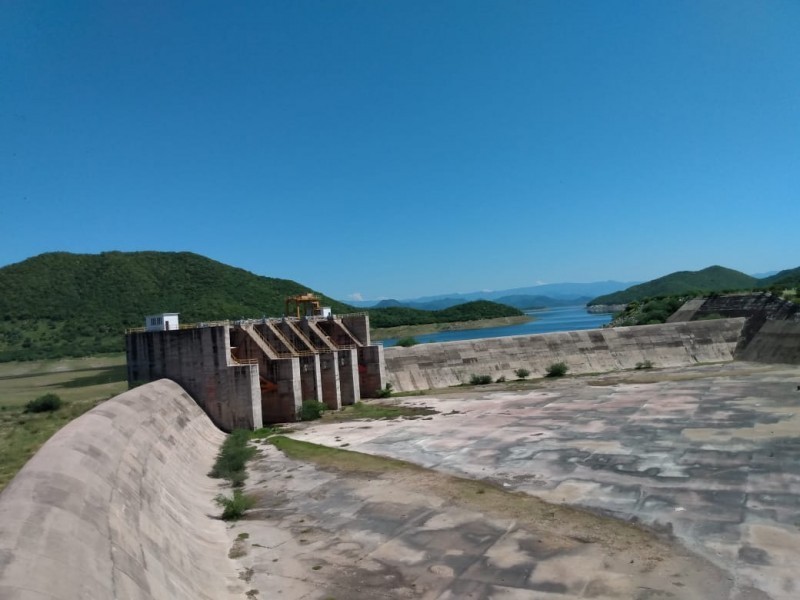 Presa Mocúzarit a punto de alcanzar el 1% de su capacidad