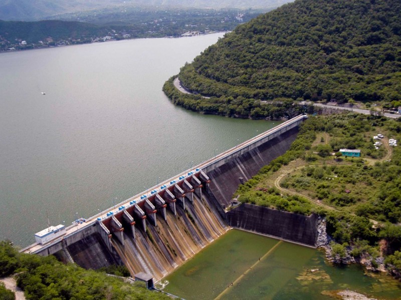 Presa Peñitas y Juan Sabines con niveles máximos de capacidad