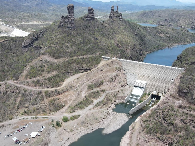 Presas del mayo comienzan a recibir aportaciones  mínimas