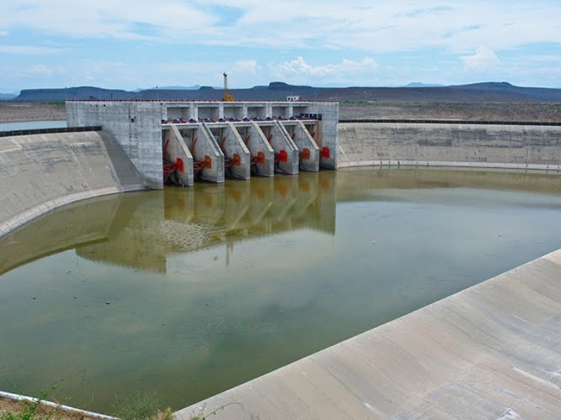 Presas del sistema Río Fuerte apenas alcanzan 42.7 %