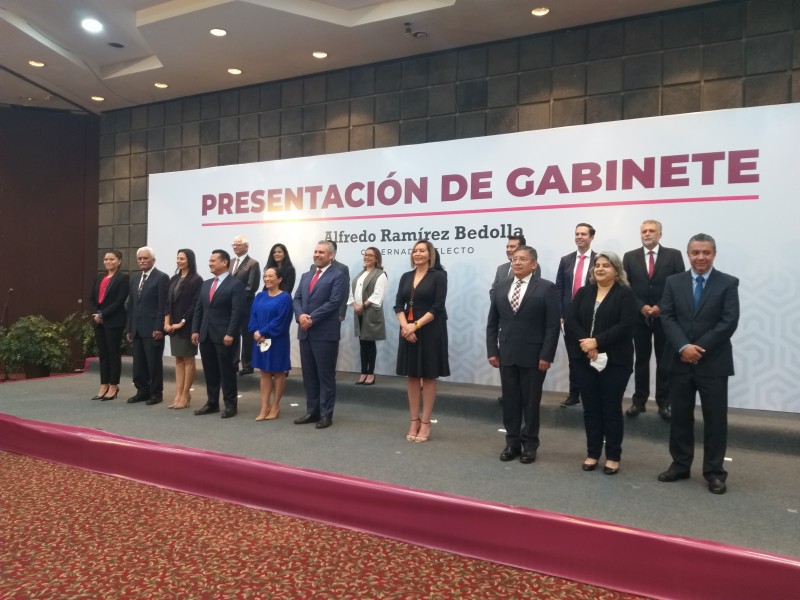 Presenta Alfredo Ramírez gabinete legal de su gobierno