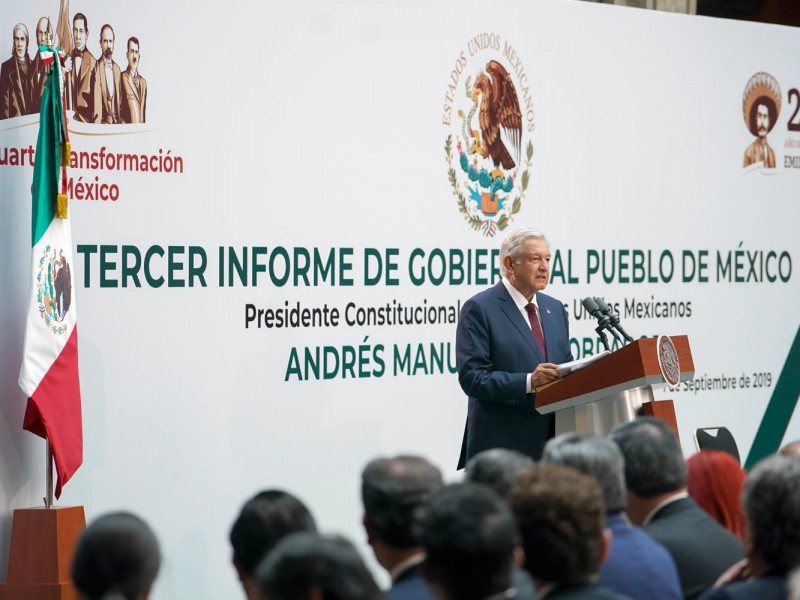 Presenta AMLO Segundo Informe de Gobierno