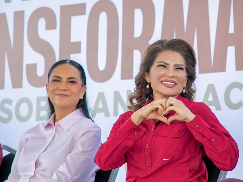 Presenta Ariadna Montiel a Lorenia Valles como coordinadora de la Transformación Sonorense