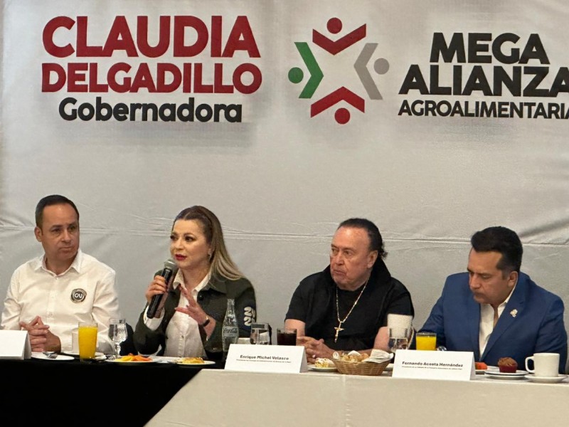Presenta Claudia Delgadillo Mega Alianza por el Campo