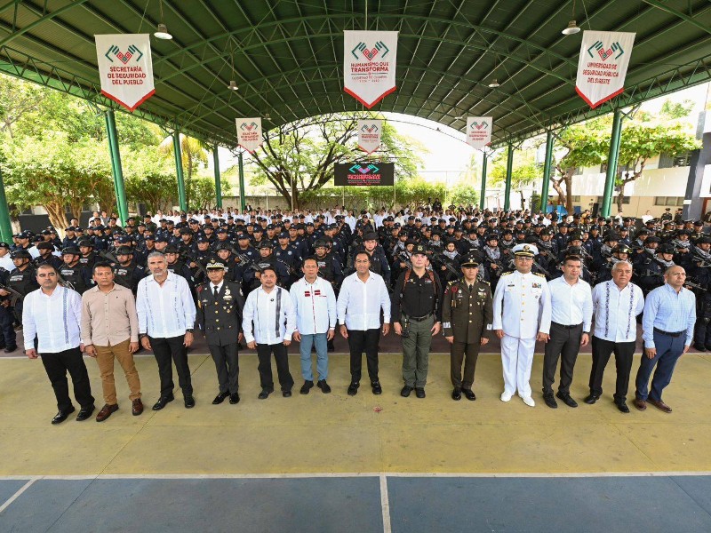 Presenta Eduardo Ramírez Guardia Estatal y Universidad de Seguridad