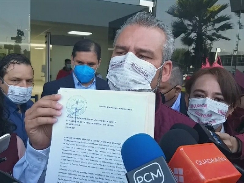 Presenta MORENA denuncias ante Fiscalía en contra de Silvano Aureoles