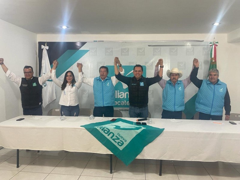 Presenta Nueva Alianza a candidatos de alcaldías y Distrito 12