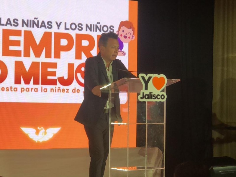 Presenta Pablo Lemus su eje de propuestas por la niñez