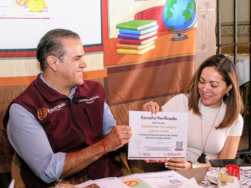 Presenta SEP programa para verificación de 