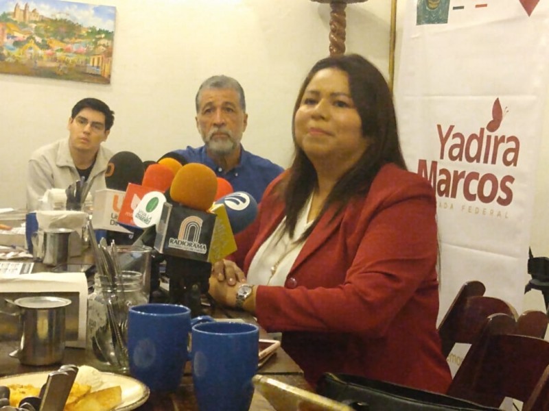 Presenta Yadira Marcos agenda de Morena