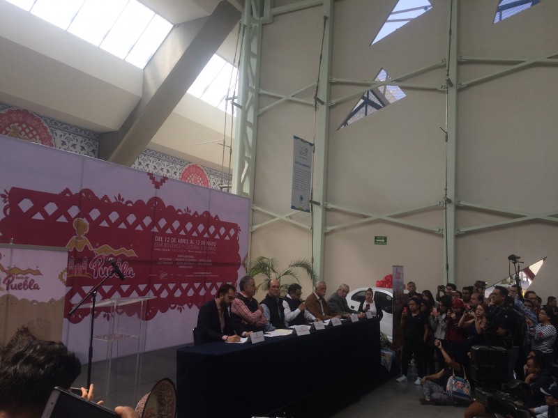 Presentan actividades de la Feria de Puebla 2019