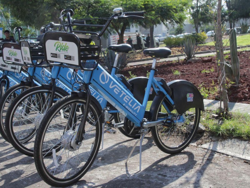 Presentan autoridades municipales bicicletas eléctricas para Querétaro