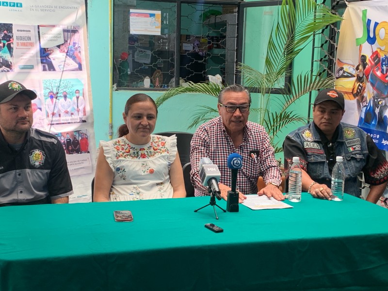 Presentan Bikers y Afape, “Rodada con causa” en León.