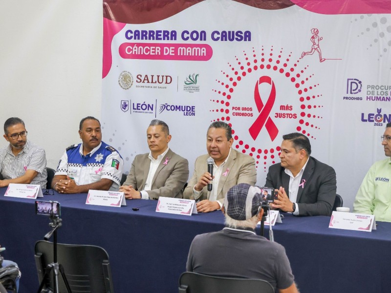 Presentan Carrera Atlética contra el Cáncer de Mama