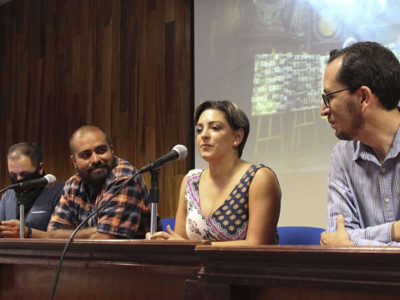 Presentan documental  de fotoperiodista que estuvo en Ucrania